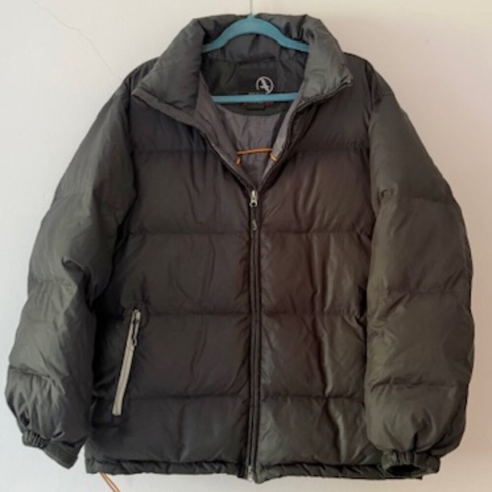 Aigle Black Down Fill Puffer Jacket